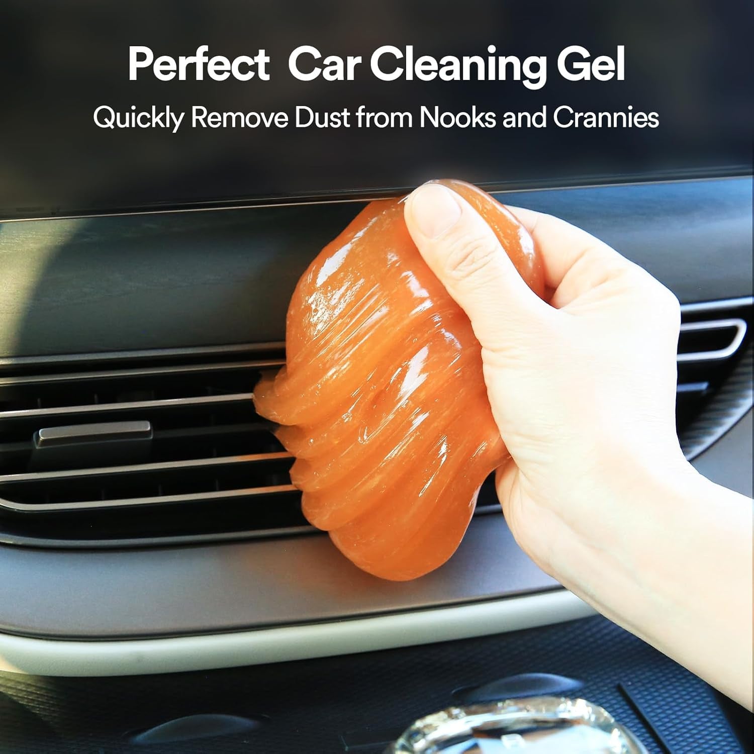 Car Cleaning Gel Bundle – Interior Detailer Putty for Dust & Crumbs 